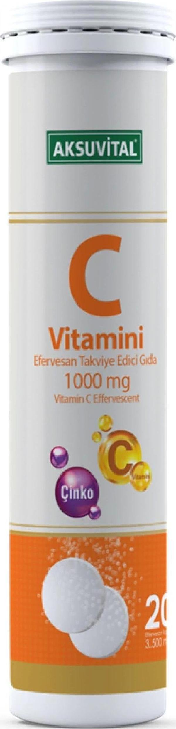 Aksu Vital C Vitamini Efervesan - Image 1