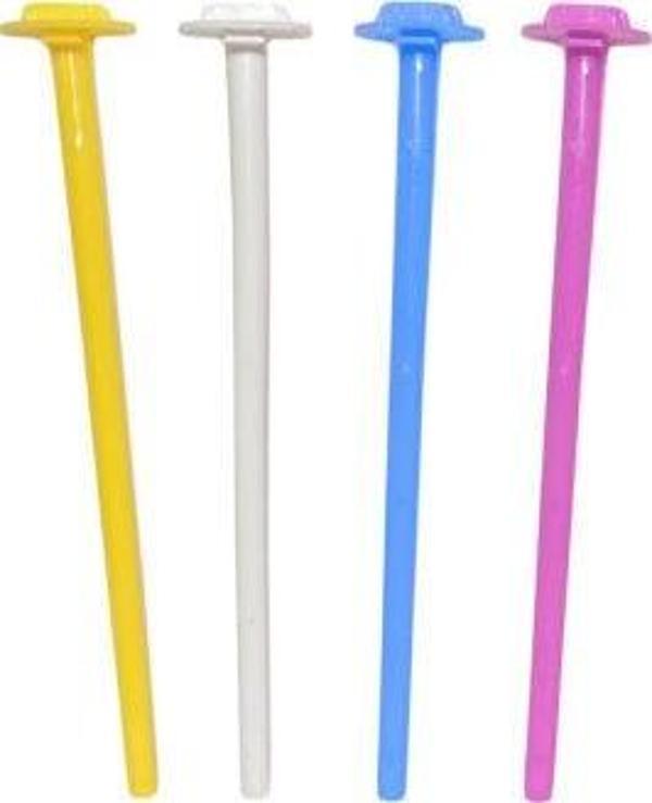 Renkli Plastik Tünek 18 cm  - Image 1