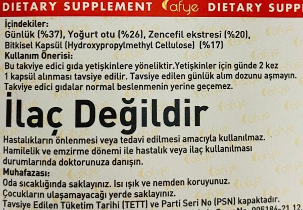 Afye pek 50 Kapsül - Image 1