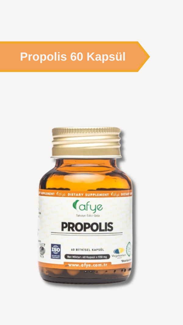 Afye Propolis Kapsül 60 Kapsül - Image 1