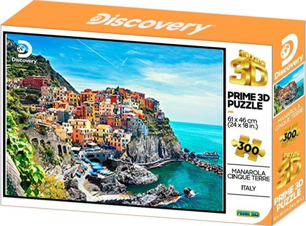 Prime 3D Discovery Manarola Puzzle 300 Parça 12173 - Image 1