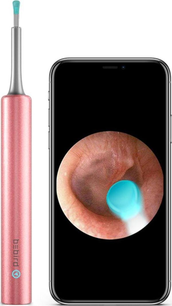 Bebird T5 Akıllı Görüntülü Kulak Temizleyici Pink - Image 1