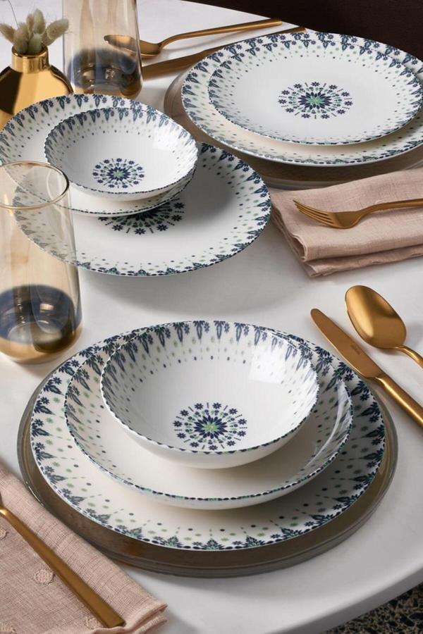 Güral Porselen 26 Parça Atina Yemek Takımı Elagant Gbsatn26Ky4E40552 By Pro - Image 1