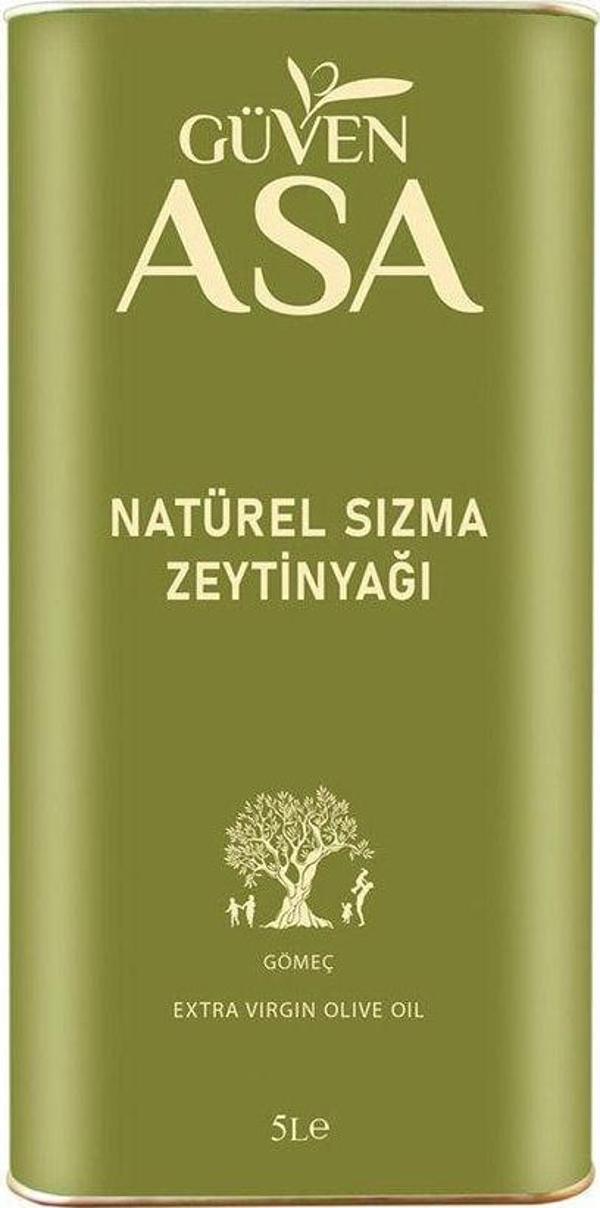 Güven Asa Güven Asa Kuzey Ege Naturel Sızma Zeytinyağı 5Lt 8 Adet - Image 1