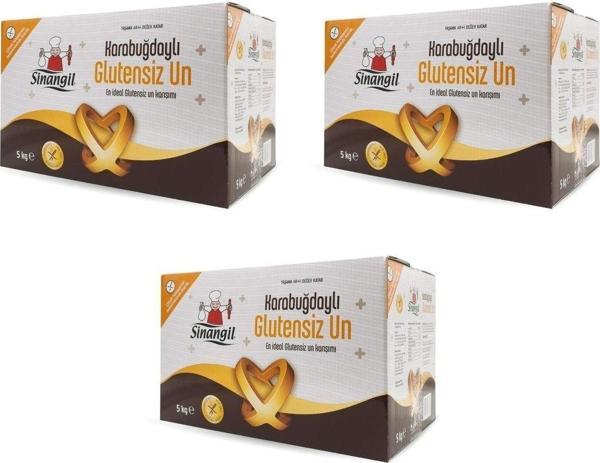 Sinangil Karabuğdaylı Glutensiz Un 5 Kg 3 Adet - Image 1
