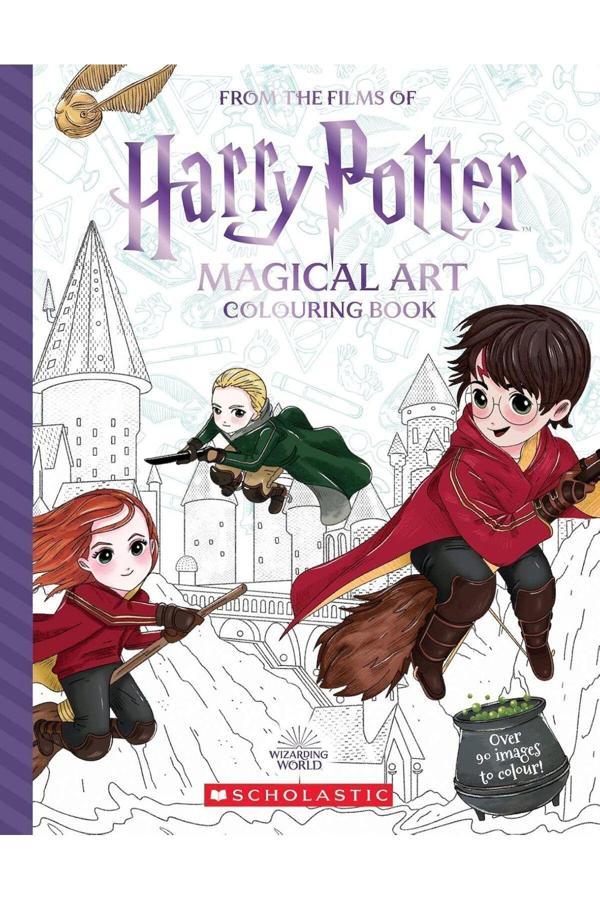 Harry Potter Magical Art Colouring Book - Scholastic - Image 1