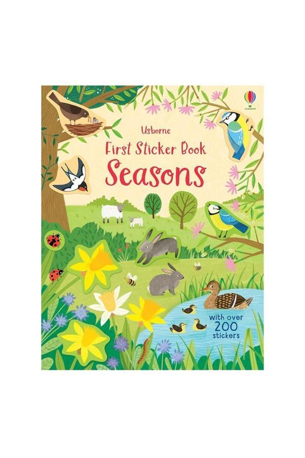 First Sticker Book Seasons - Usborne - Image 1