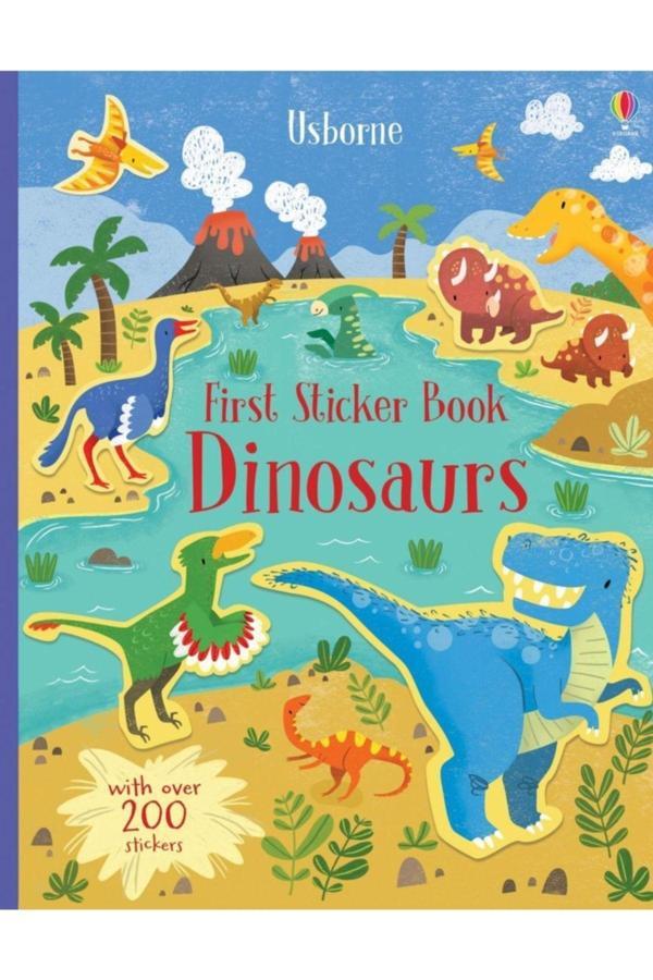 First Sticker Book Dinosaurs - Usborne - Image 1