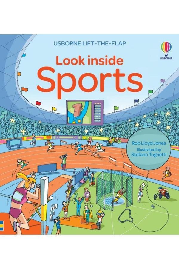 Look Inside Sports - Usborne - Image 1