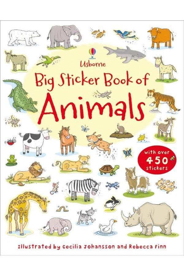Big Sticker Book of Animals - Usborne - Image 1