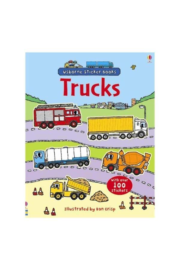 Sticker Book: Trucks - Usborne - Image 1