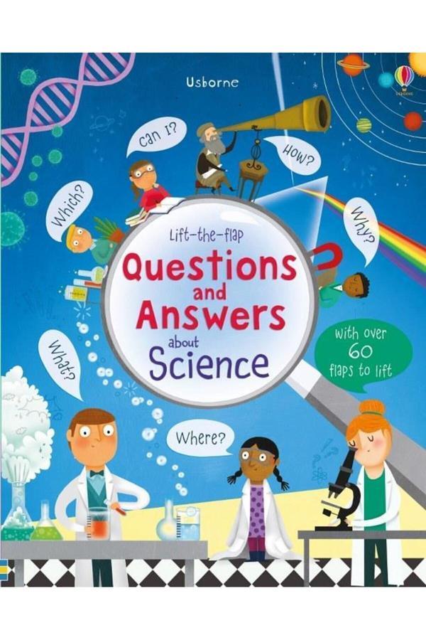 Lift-the-flap Questions and Answers about Science - Usborne - Image 1