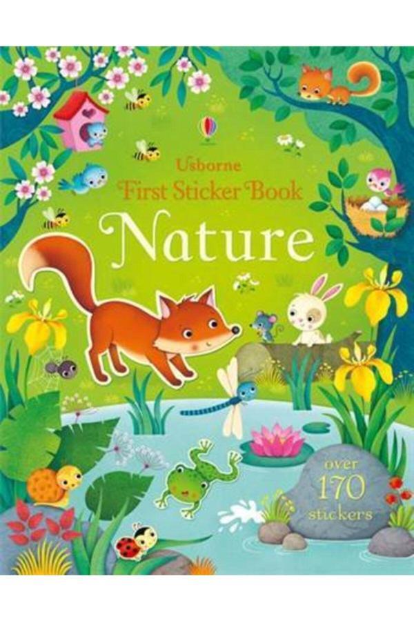 First Sticker Book Nature - Usborne - Image 1