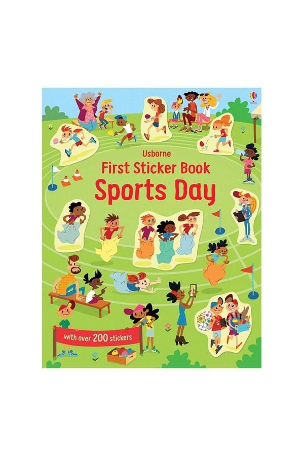 First Sticker Book Sports Day - Usborne - Image 1