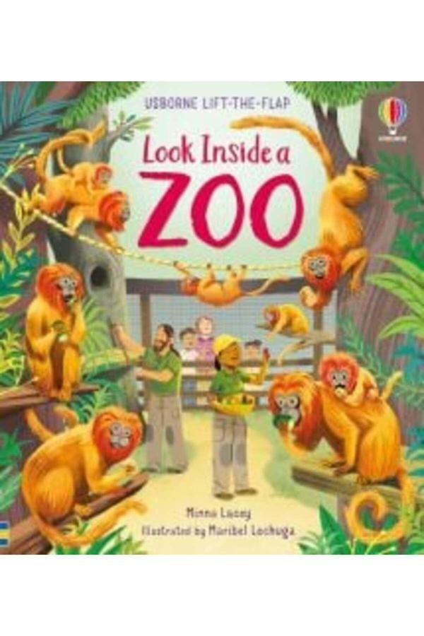 Look Inside a Zoo - Usborne - Image 1