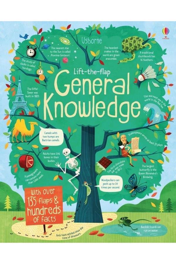 Lift The Flap General Knowledge - Usborne - Image 1