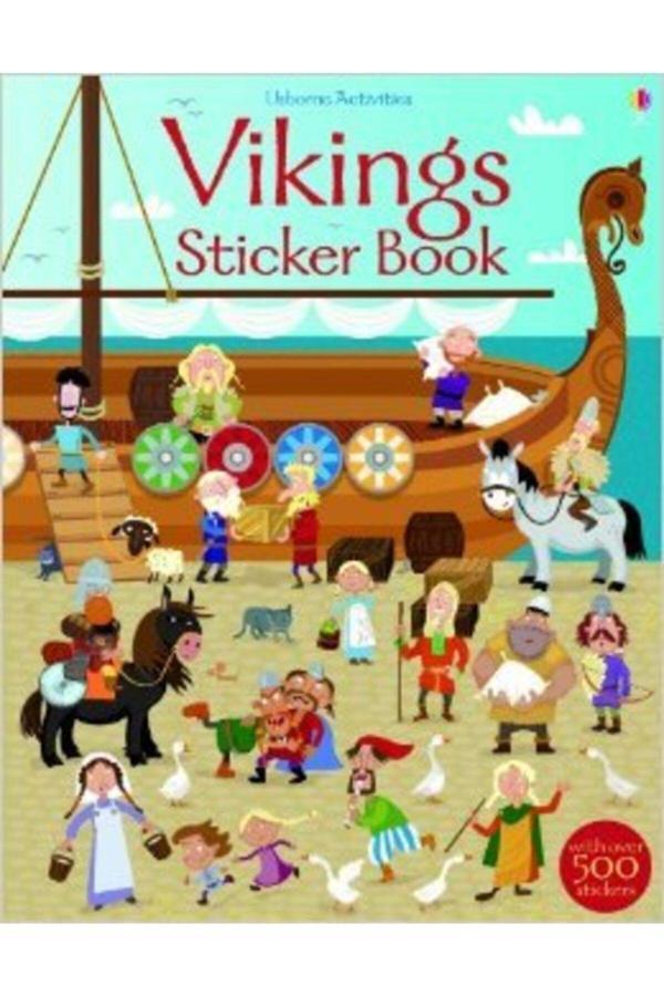 Vikings Sticker Book - Usborne - Image 1