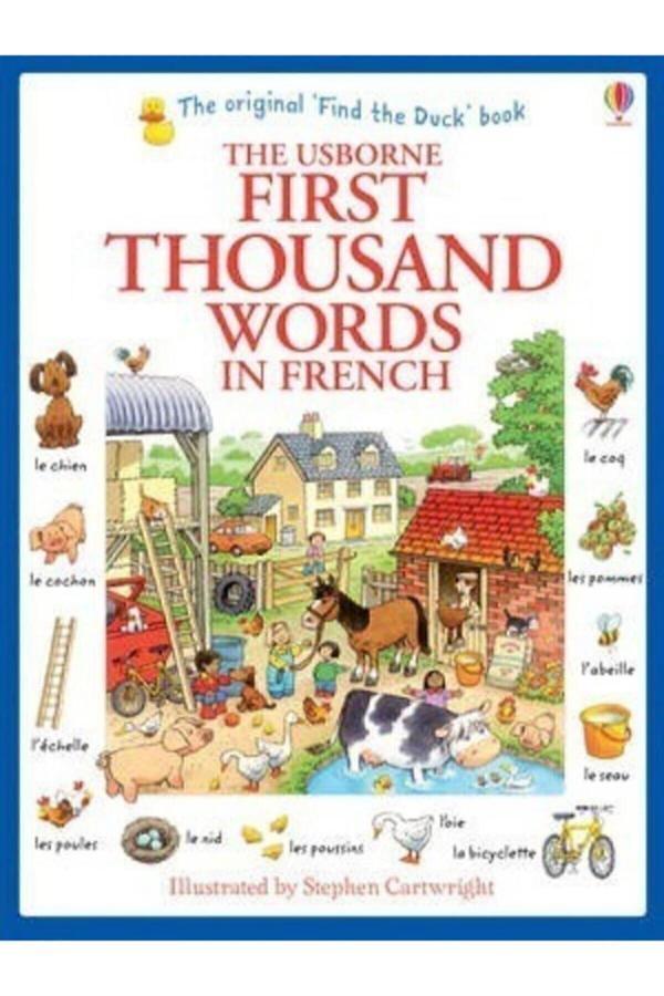 First 1000 Words In French - Usborne - Image 1
