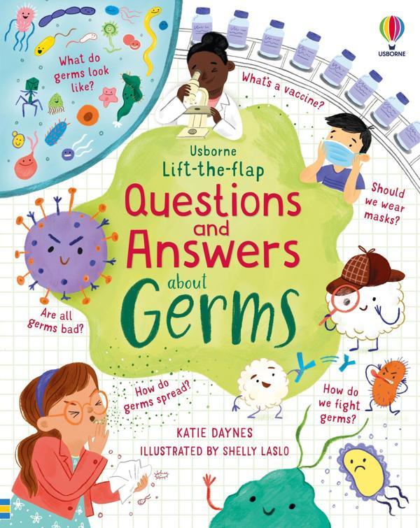 Lift-The-Flap Q&A About Germs - Usborne - Image 1