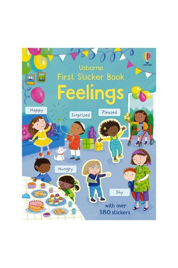 First Sticker Book Feelings - Usborne - Image 1