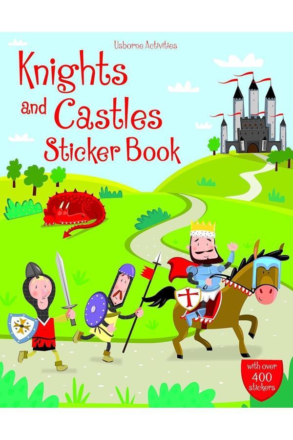 Knights and Castles Sticker Book - Usborne - Image 1