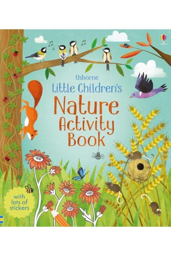 Little Childrens Nature Activity Book - Usborne - Image 1