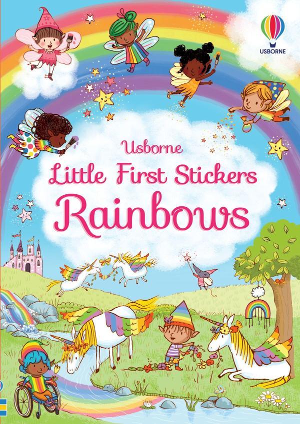 Little First Stickers Rainbows - Usborne - Image 1