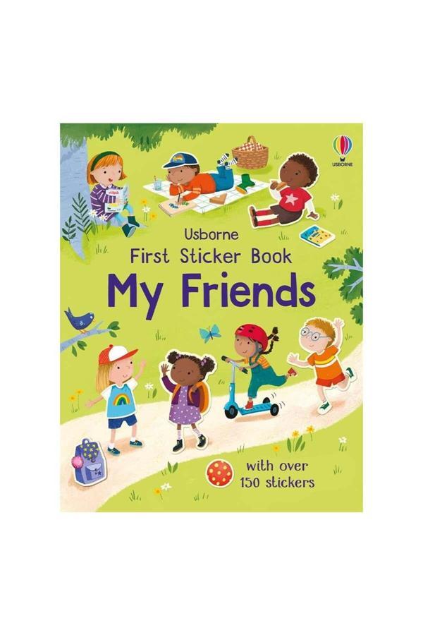 First Sticker Book My Friends - Usborne - Image 1