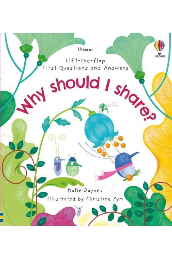 Lift The Flap First Q&A Why Should I Share? - Usborne - Image 1