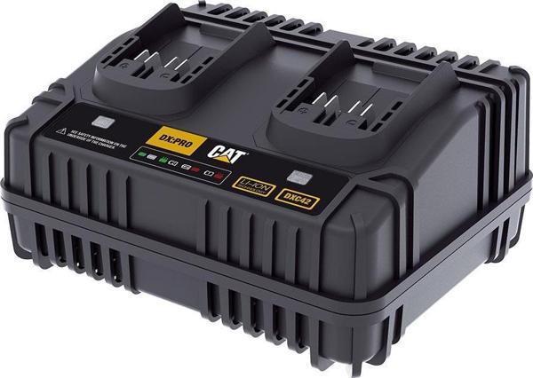 CAT DXC42 18Volt Li-ion ONE FOR ALL Profesyonel İkili Hızlı Akü Şarj Cihazı - Image 1