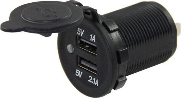 Ayt Pano Tipi USB IC-266C 8-32 Volt Kulaksız 30 Mm Oto Çakmaklı Boyutunda 12V Kullanılabilir Usb Şarj Girişi - Image 1