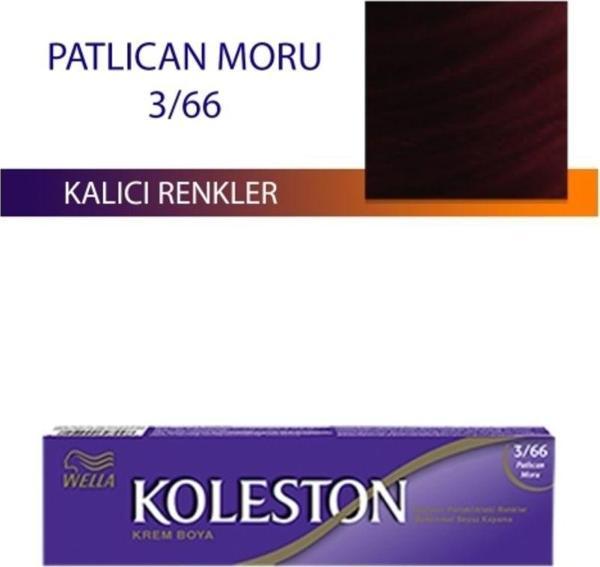 Mbb E-Ticaret Single Tüp Boya Saç Boyası Patlıcan Moru 3/66 - Image 1