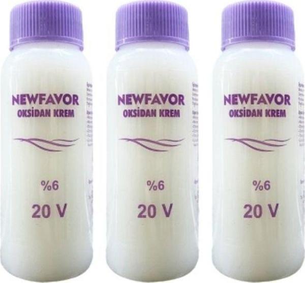 Mbb E-Ticaret 3 Adet Oksidan Krem Saç Boya Sıvısı 6'Lık 20 Volüme 60 Ml - Image 1