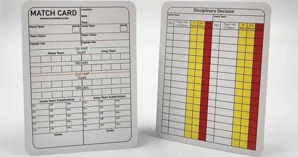 Match Cards , Maç Kartları , Model Europe EN - Image 1