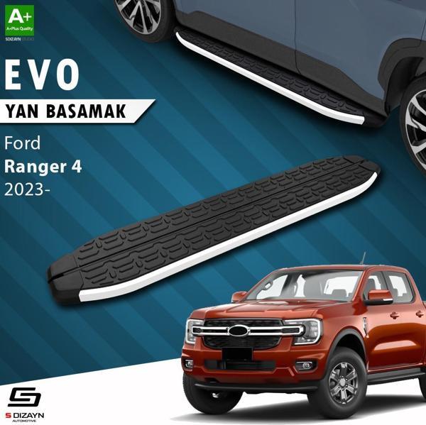 S-Dizayn Ford Ranger 4 Evo Aluminyum Yan Basamak 203 Cm 2023 Üzeri A+ Kalite - Image 1