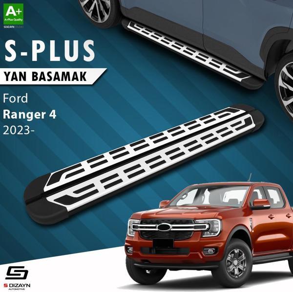 S-Dizayn Ford Ranger 4 S-Plus Gri Yan Basamak 203 Cm 2023 Üzeri A+ Kalite - Image 1