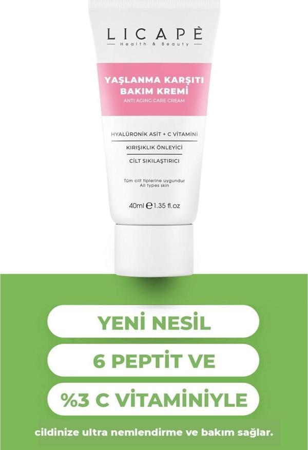 Licape Yaşlanma Karşıtı Bakım Kremi 40 ml - Image 1