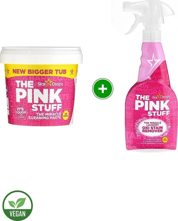 ThePinkStuff Temizlik Macunu 850gr+Oxi Leke Çıkarıcı Sprey 500 ml - Image 1