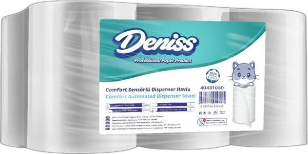 Deniss Comfort Sensörlü Havlu 86 Metre 6 Rulo - Image 1