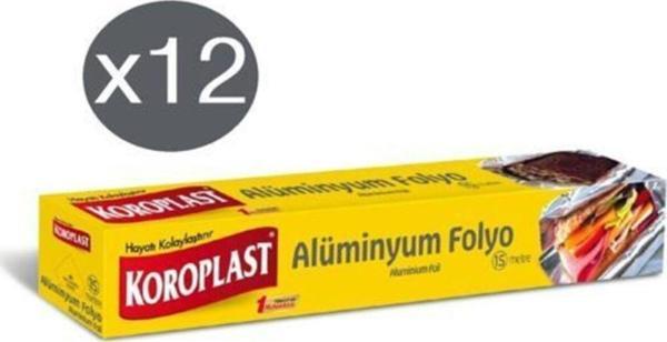 Koroplast Alüminyum Folyo 15 Metre X 12 Paket (30Cm*15M) - Image 1