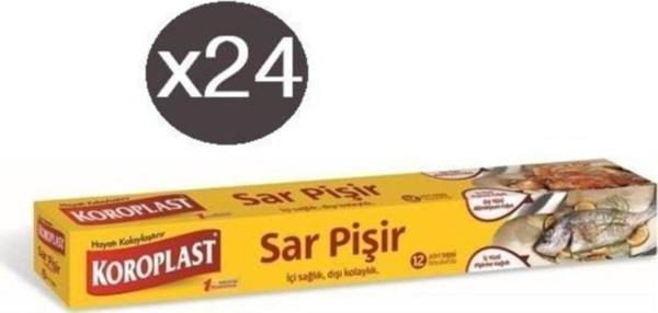 Koroplast Sar Pişir 12 Yapraklı 24 Paket X 37 Metre (42Cm*37M) - Image 1