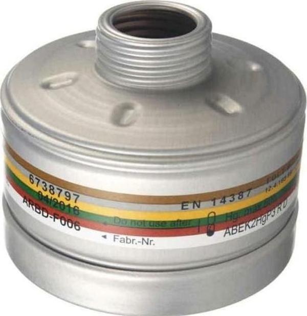 Kimyasal Gaz Buhar Toz Korumalı Drager X-Plore A2b2e2k2 Hg P3 Filtre 6738797 - Image 1