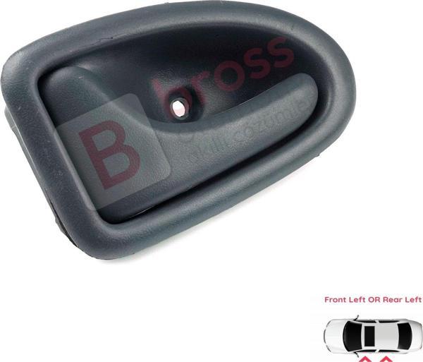 Renault Clio 2 Scenic 1 Trafic Logan 1 Daily 3 Master 2 İçin Gri Sol İç Açma Kapı Kolu 7700434716 - Image 1