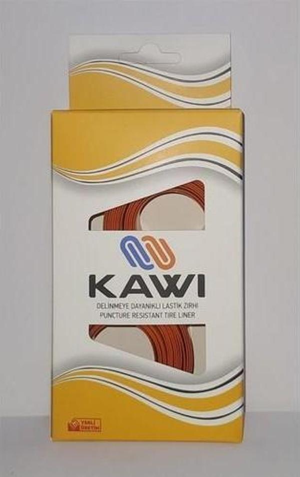 Kawi Wood Kawı Patlak Önleyici Bisiklet Lastik Zırhı 26MMX2 27.5-28-29 Uyumlu Turuncu - Image 1