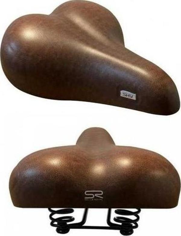 Selle Royal Sky Yaylı Geniş Sele - Kahverengi - Image 1