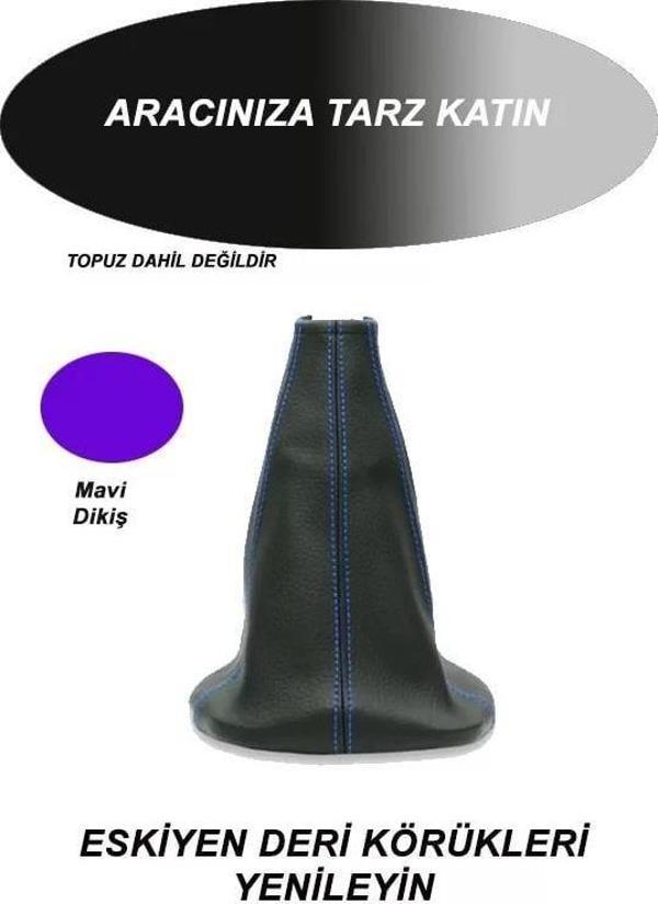 Seat Ibıza Sw Uyumlu Araç,araba,oto Vites Körüğü Mavi Dikiş - Image 1
