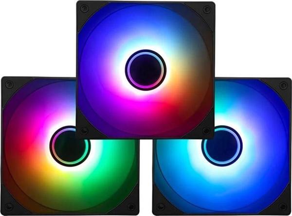 ThermalRight TL-C12B-S V3 ARGB 120mm Siyah 3’lü Kasa Fanı - Image 1