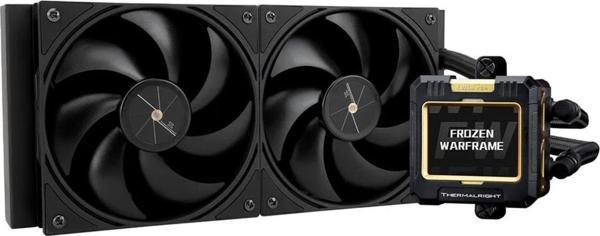 ThermalRight Frozen Warframe 240 Black 240mm Intel-AMD Uyumlu Siyah İşlemci Sıvı Soğutucu - Image 1