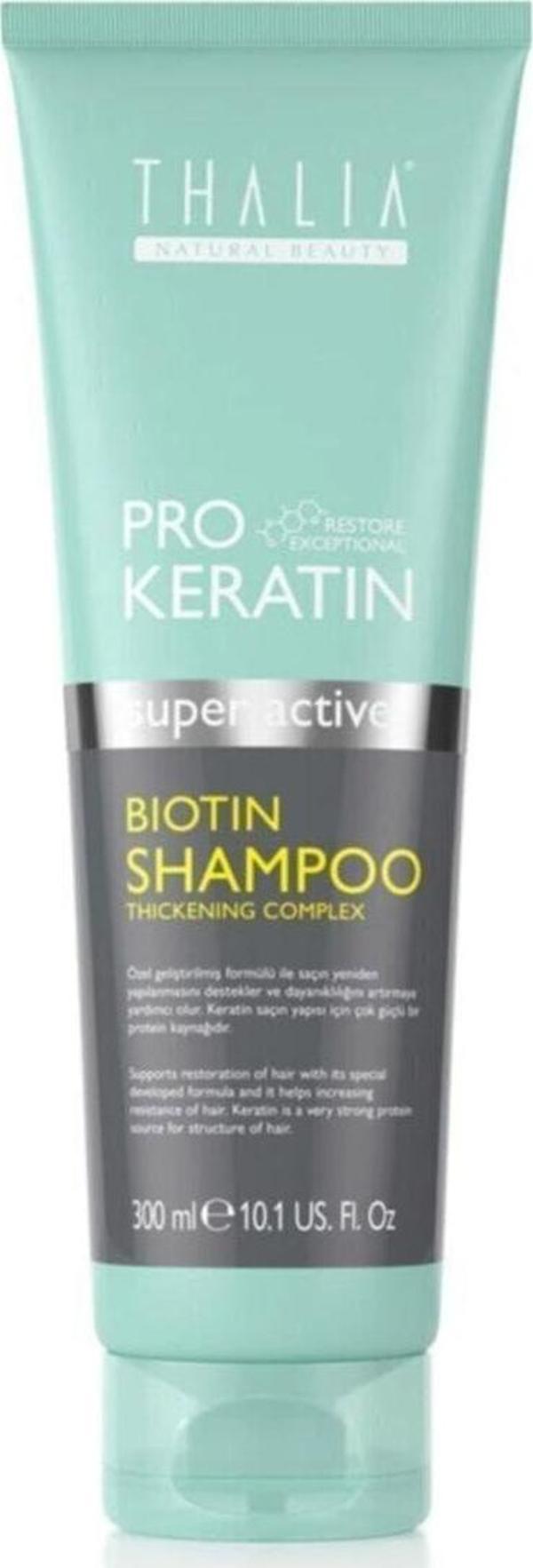 Thalia Güçlendirici Prokeratin & Biotin Saç Bakım Şampuanı - 300 Ml - Image 1