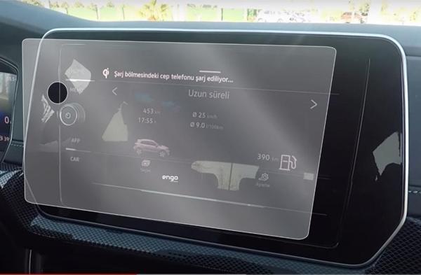 Volkswagen T-Roc 8" Mat Ekran Koruyucu Tek Tuşlu Multimedya - Image 1